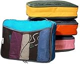 Einfach zu organisierende Packtaschen für Koffer. Kleiderlagerung mit Reisewürfeln ein Kleidertaschen für Koffer. OW-Travel Koffer zubehör Koffer Organizer Set Suitcase Organizer Packing T