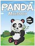 Panda-Malbuch für Kinder: Stressabbau & Entspannung für Erwachsene oder Kinder - Niedlicher & schöner Bär - positives Tier - perfektes Geburtstagsgeschenk für Jungen und Mädchen