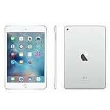 Apple iPad Mini 4, 7,9' Display mit WI-Fi, 128 GB, 2015, Silber (Generalüberholt)