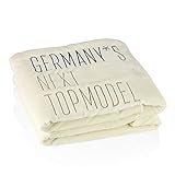 Germany's Next Topmodel Kuscheldecke | Der extra Kuschelfaktor für Topmodels | Super flauschig, ideal für Sofa und Bett | Mit Germany´s Next Topmodel-Logo [Größe: 150 x 200 cm]