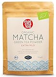 Matcha Tee Pulver | Bio Zeremonie Qualität für extra milden Teegenuss | Ideal für Tee, Smoothies und Lattes | 58g, Zertifiziertes Grüntee-Pulver [Ceremonial Grade Green Tea] von Matcha 108