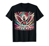 DJ Cupid Angel Shirt für Valentinstag Party DJ Tee T-S