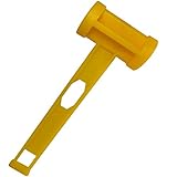diMio Klassischer Multifunktions-Zelthammer aus robustem Kunststoff - Camping Hammer für Heringe und Zelt-Haken