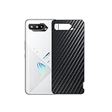 Vaxson 2 Stück Rückseite Schutzfolie, kompatibel mit ASUS ROG Phone 5s ZS676KS, Schwarz Backcover Skin Cover Haut [nicht Displayschutzfolie Hülle Case ]