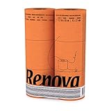Renova Toilettenpapier Orange (6 Rollen), 6 x 10 x 12 cm