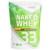 TNT Naked Whey + Laktase • 1kg Whey Protein-Pulver Konzentrat • Eiweißpulver (Lebkuchen)