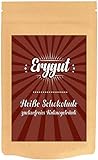 Erythrit Heisse Schokolade 800g von Erygut | Zuckerfreie Trinkschokolade | Kakaogetränk Pulver ohne Zuckerzusatz | heiß oder kalt genießbar | vegan und laktosefrei