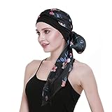 FocusCare Turban Kopf wickelt für Frauen Chemo Bambus hüte für Krebs