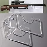 XFC-QJIA, Acryl Gewehrhalter/Muskete Halterungen/Gewehr Wandmontage Display/Gun Waffe/Kampf Stickhalter/Paar