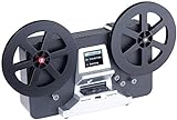 Somikon Filmscanner: HD-XL-Film-Scanner & -Digitalisierer für Super 8 & 8 mm, bis 7'-Rollen (8mm Filmscanner, HD XL Filmscanner, Digitalisierung)