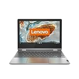 Lenovo IdeaPad Flex 3 Chromebook 29,5 cm (11,6 Zoll, 1366x768, HD, Touch) Convertible Notebook (MediaTek MT8183, 4GB RAM, 64GB eMMC, ARM Mali-G72 MP3, ChromeOS) grau