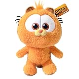 Animagic Baby Garfield Plüsch, Interaktives Plüschtier ab 2 Jahren, Kuscheliger Kater Garfield in Babyausführung für Kinder, Für Kinder Fan des berü