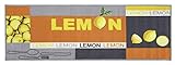 andiamo Kurzflor Läufer Lemon aus 100% Polyamid Küchenläufer mit Zitronen Muster, gelb, 50 x 150 cm