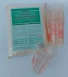 Schnellabformmasse im Polybeutel, Alginat Abformmasse, 500g inkl. 10 Rührb