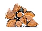 JSM® Apfelholz Grillholz Smokerholz Brennholz Feuerholz – Apple Wood Logs – 10KG oder 20KG (Scheitlänge ca. 20 cm) (10 KG)
