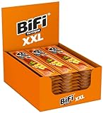 BiFi Original XXL – 30er Pack (30 x 40g) – Herzhafter Salami Fleischsnack – Geräucherte Wurst als Snack to go