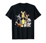 Funny Hundehaufen T Shirt I Hunde Team Hundehalter T-Shirt T-Shirt