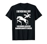 Pferdegestütztes Schwerkraft-Karo-lustiges Pferdet-shirt