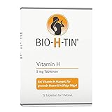BIO-H-TIN Vitamin H 5 mg für 1 Monat Tabletten 15 St
