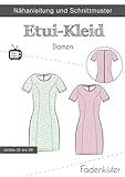 Papierschnittmuster Etui-Kleid Damen