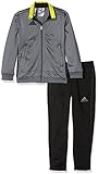 adidas Kinder Sportanzug Con16 Pes Suity Trainingsanzug, Vista Grey/Black, 116