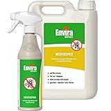 Envira Wespen-Spray - Anti-Wespen-Mittel Mit Langzeitwirkung - Geruchlos & Auf Wasserbasis - 500 ml + 2 Liter