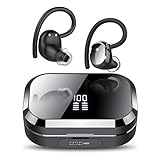 Bluetooth Kopfhörer In Ear, Kopfhörer Kabellos Bluetooth 5.3, 120 Stunden Spielzeit mit Ladeetui, LED-Anzeige, Comfort Fit, IPX7 wasserdichte Ohrhörer, Tiefer Bass, Bluetooth Kopfhörer for Sport