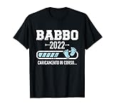 Herren Babbo Papa 2022 Aufladung T-Shirt