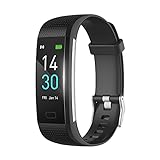 SUPBRO Fitness Tracker Armband 0,96' Bildschirm Sport Smartwatch Aktivitätsmonitor Schrittzähler Uhr für Damen Herren Kinder Wasserdicht IP68 Smartband IOS Android