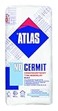 Atlas Cermit ND 20 Scheibenputz 2mm Weiß 25 kg Mineralputz Spritzstruktur Fassadenputz WDVS
