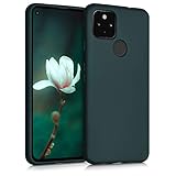 kwmobile Case kompatibel mit Google Pixel 4a 5G Hülle - Schutzhülle aus Silikon metallisch schimmernd - Handyhülle M