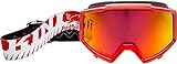 KINI Red Bull Revolution Goggles – Motorcross Brille für Herren, Motorsport, Schutz, Ergonomisches Design, TPU-Rahmen, Verhindert Schweißbildung – Red