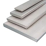 Aluminium Flachmaterial Oberfläche blank, gezogen, FRACHTFREI, Länge 1000 mm Abmessungen 30 x 3 mm