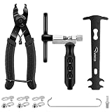 RYACO Kettennieter Fahrrad Set, Kettenzange,Fahrradketten Nieten und Kettenschloss Zange, Kettenwerkzeug Fahrrad für 6-12 Fach Fahrradkette Werkzeug, Perfekt für Rennrad,Mountainbike,Sportbik