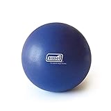 SISSEL Pilates Soft Ball, Yoga Gymnastik Übung Therapie Workout, 22cm, blau
