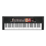 Yamaha Digital Keyboard PSR-F51, schwarz – Einfaches & benutzerfreundliches Einsteiger Instrument mit hochwertigen Instrumentenklängen & Begleit-Styles – Keyboard mit Duo Mode für 2 Spieler