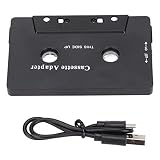 Bluetooth Kassettenadapter für Auto mit Stereo Audio, Kabelloses Kassettenband auf Aux Adapter Kassettenadapter für Mobiltelefone, Tablets, Autoradios, MP3-Play
