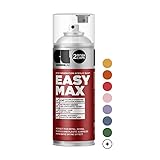 COSMOS LAC Sprühlack matt mit hoher Deckkraft - Spraydosen DIY Lack - Sprühfarbe Acryl Spray - Paint Farbspray Sprühdose Lackspray (RAL 9010 - reinweiß)