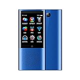ZNBJJWCP Sprachfoto Instant Übersetzer 4G WiFi 8GB. Speicher 2.8'Touchscreen 2080mAh 77 Sprachen Reise Geschäftsübersetzung (Color : Blue)