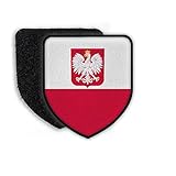 Copytec Patch Polen Warschau Warszawa Polska Stolz Aufnäher Fahne Wappen Abzeichen Landesflagge#21930