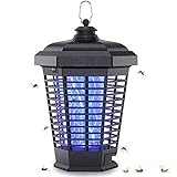 Mückenvernichtungslampe, 18 W Elektrische Leistungsstarke Fliegenfalle, Geräuschlos, Ungiftig, 360° Intelligenter Wasserdichter Fliegen- Und Insektenvernichter, Effektiver Fliegenvernichter Für
