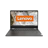Lenovo IdeaPad Flex 5i Chromebook 33,8 cm (13,3 Zoll, 1920x1080, Full HD, WideView, Touch) Convertible Notebook (Intel Core i5-1135G7, 8GB RAM, 256GB SSD, Intel Iris Xe Grafik, ChromeOS) grau