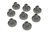 Zanussi Geschirrspüler unteren Korb Rad 8 Stück. Original Teilenummer 50286965004
