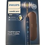 Philips Sonicare ProtectiveClean 5100 elektrische Zahnbürste HX6851/53 – Schallzahnbürste mit 3 Putzprogrammen, Andruckkontrolle, Timer & Reise-Etui – Blau