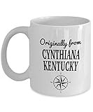 N\A he Walking Dead Mug - Ursprünglich aus Cynthiana, Kentucky - Coole Keramik- und Kaffeetasse für das Beste Fernsehfans-Geschenk der Welt