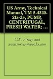 US Army, Technical Manual, TM 5-4320-215-35, PUMP, CENTRIFUGAL, FRESH WATER; GASOLINE DRIVEN; 2-WHEEL MOUNTED; 4 IN., 500 GPM, 30 FT HEAD, (CARVER MODEL ... manauals, special forces (English Edition)