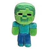 Minecraft 5893 Baby-Zombie Plüschspielzeug, 21,6 cm
