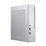 Mini Computer Case Small Desktop Chassis Compact Pc Gaming Case Usb 2.0 Interface Aluminum Body