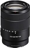 Sony SEL-18135 Zoom Objektiv 18-135mm F3.5-5.6 OSS (E-Mount APS-C geeignet für A5000/A5100/A6000 Serien und Nex) schwarz