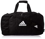 adidas Duffelbag Tiro M, Black/White, One Size, DQ1071